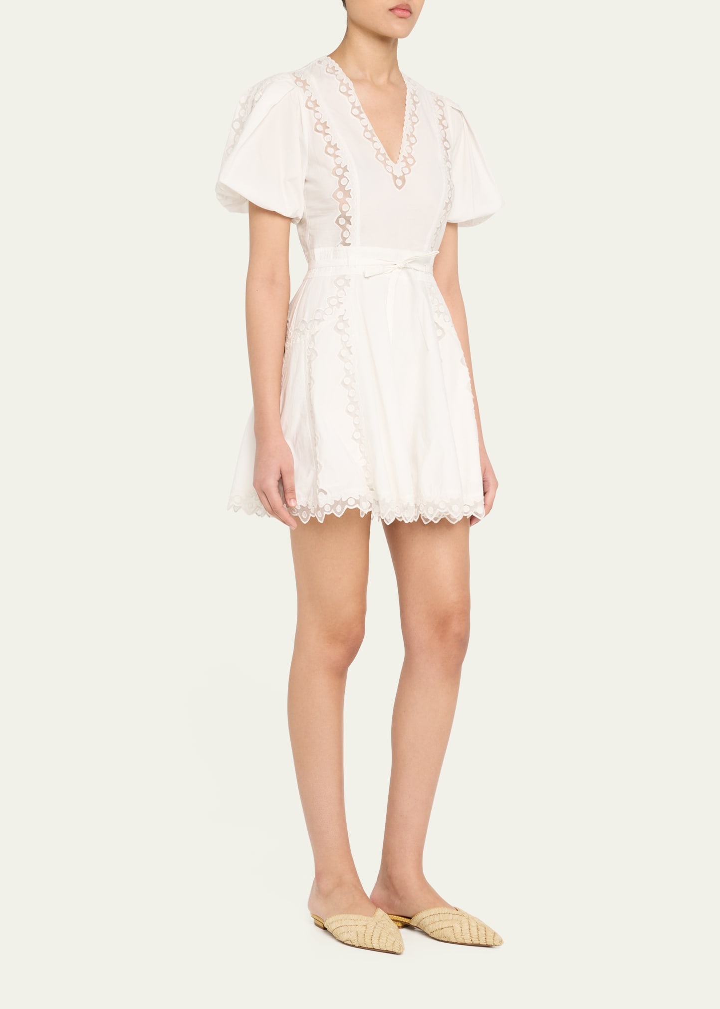 Camila Short-Sleeve Mini Dress - 4