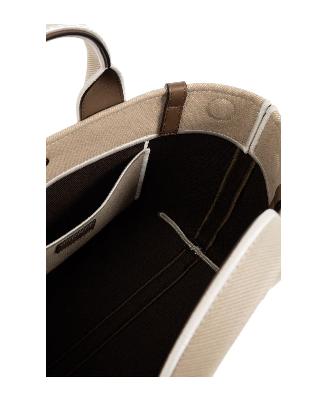 Carry Logo Detailed Small Tote Bag - 4