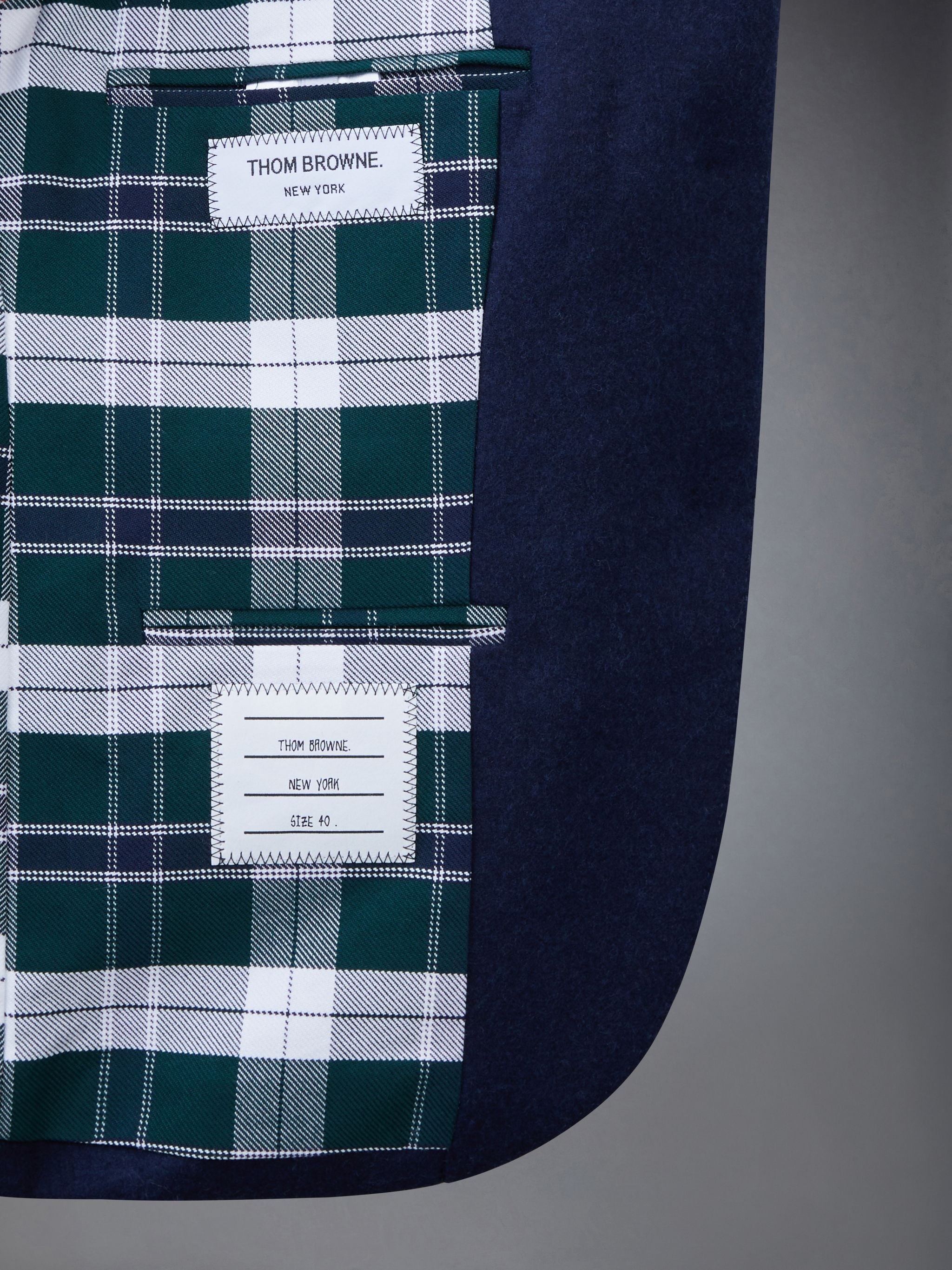 Fun-Mix Flannel 4-Bar High Armhole Sport Coat - 5