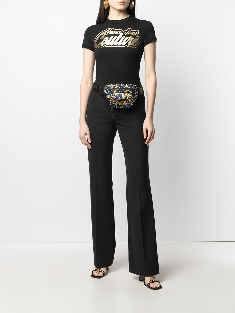 logo-print T-shirt - 2