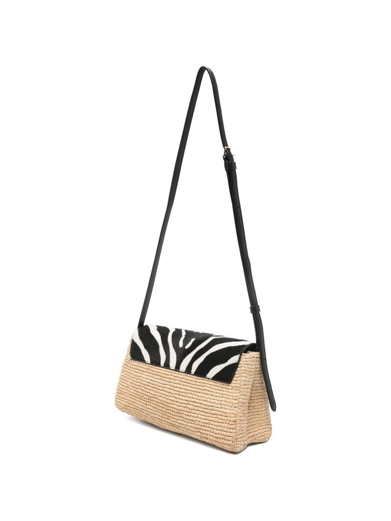 Audrey zebra-print cross-body bag 3