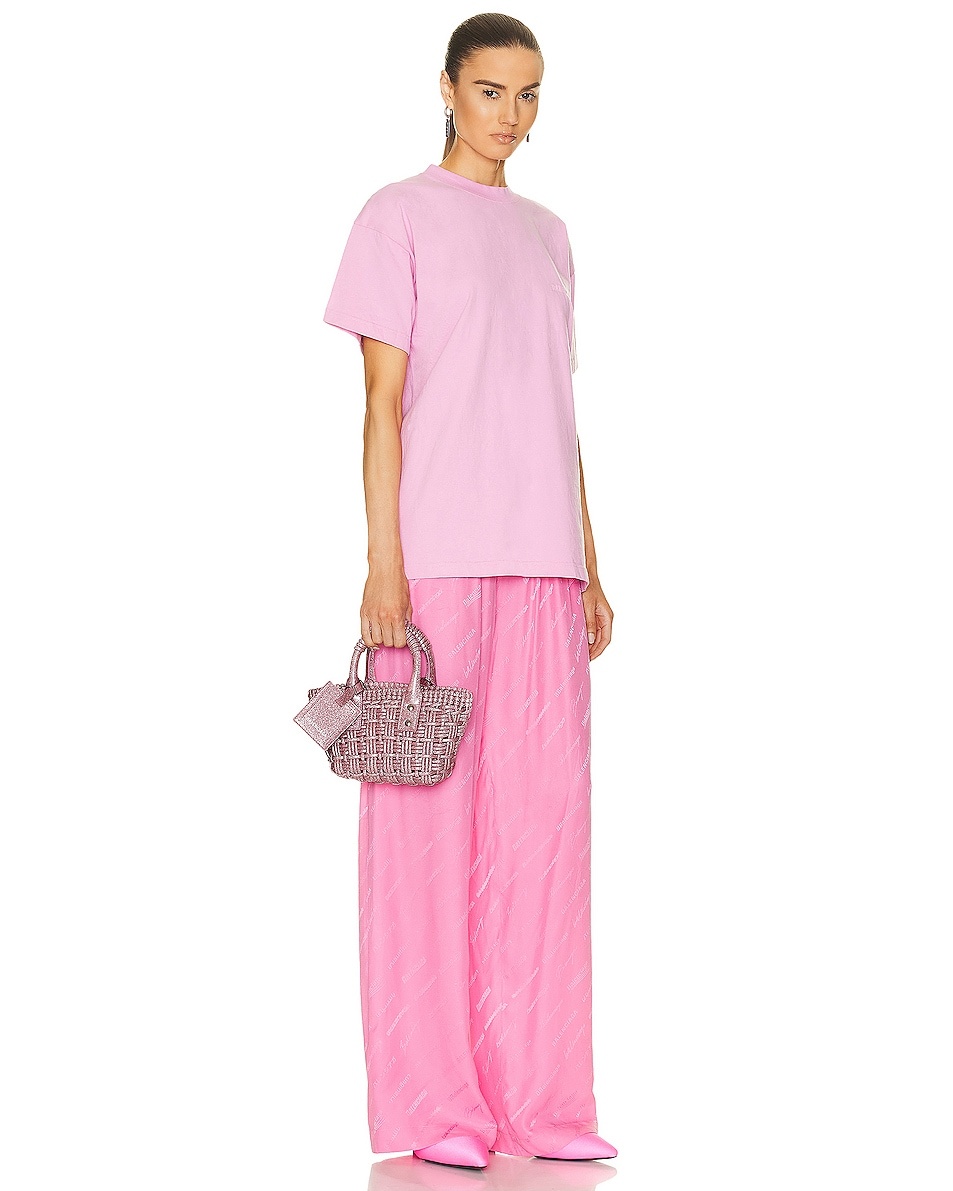 BALENCIAGA Athletic Top Neon Pink