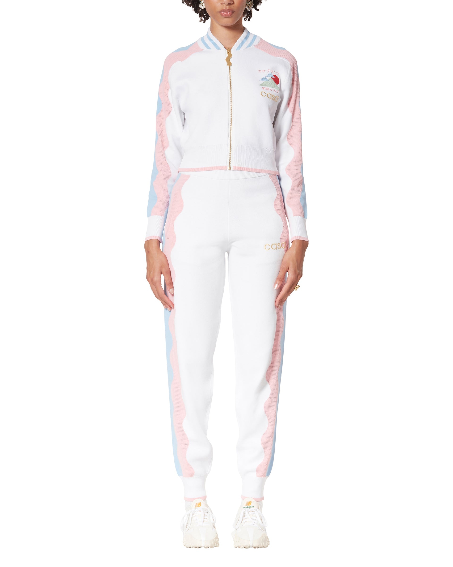 Pink Wave Tracksuit Top - 4