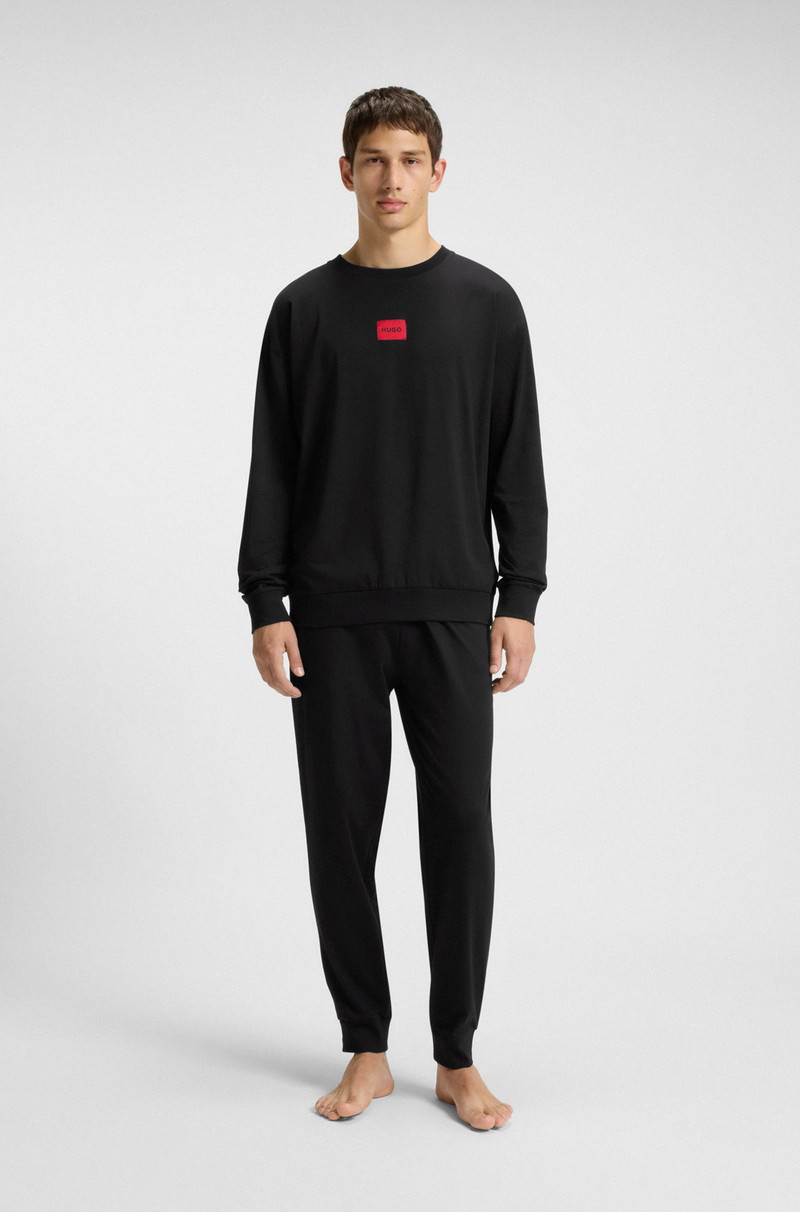 HUGO GIFT-BOXED PAJAMAS WITH RED LOGO LABELS outlook