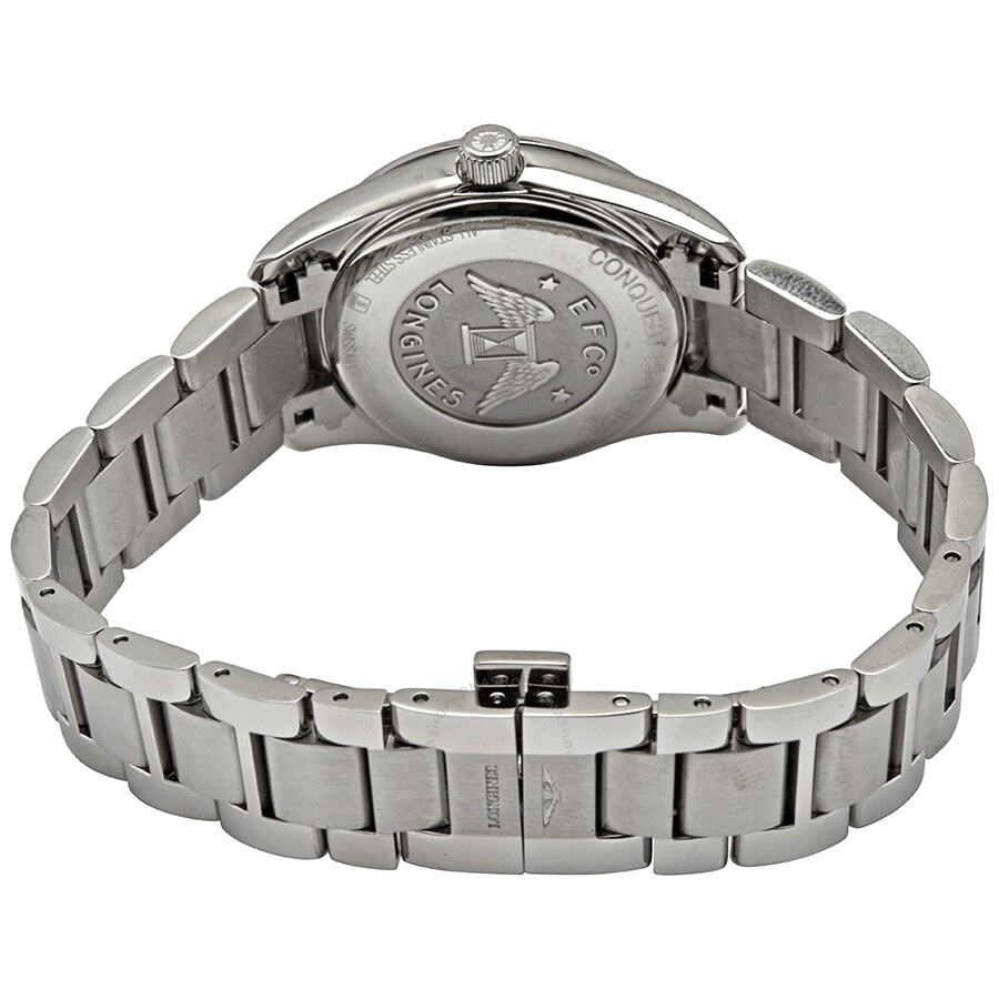 Longines Conquest Classic Quartz Black Dial Ladies Watch L2.286.4.52.6 - 3