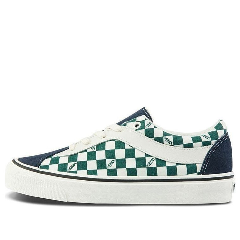 Vans Bold Ni Checkerboard Green/White VN0A3WLP5E1 - 1