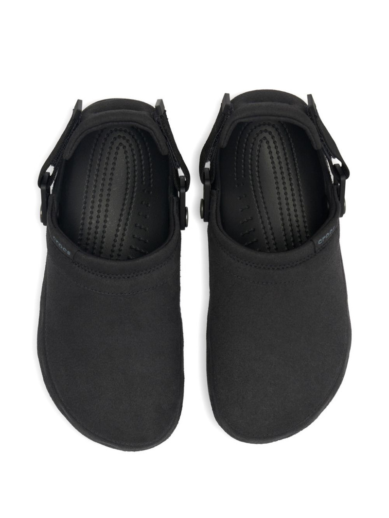 crocs sling-back strap mules outlook