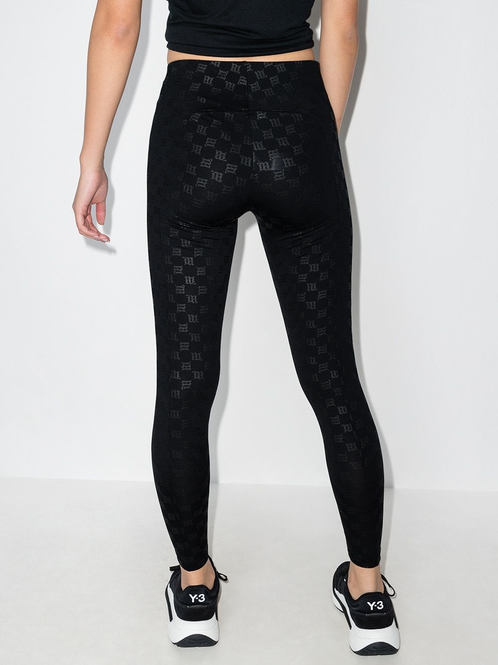 logo print leggings - 3