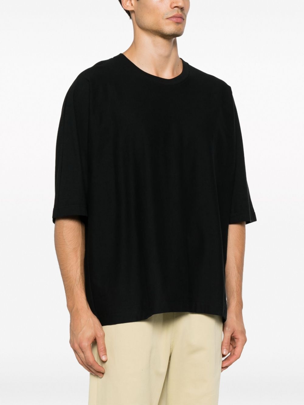 short-sleeve cotton T-shirt - 3