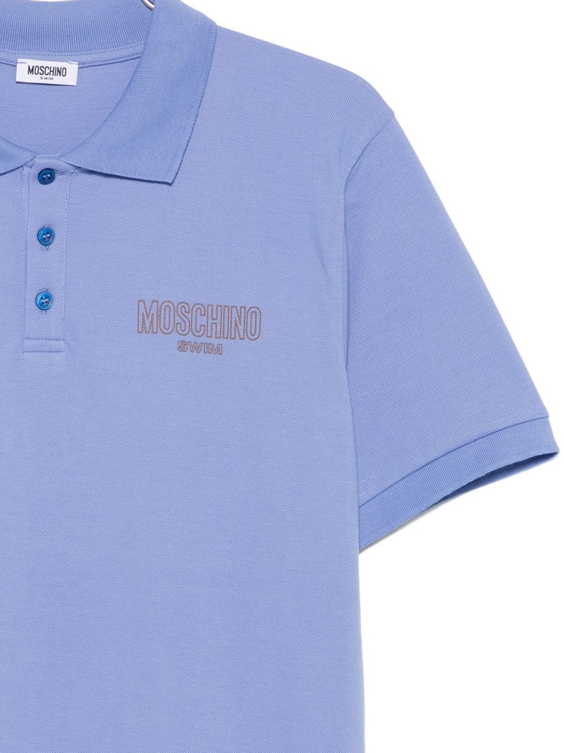 logo-print polo shirt 3