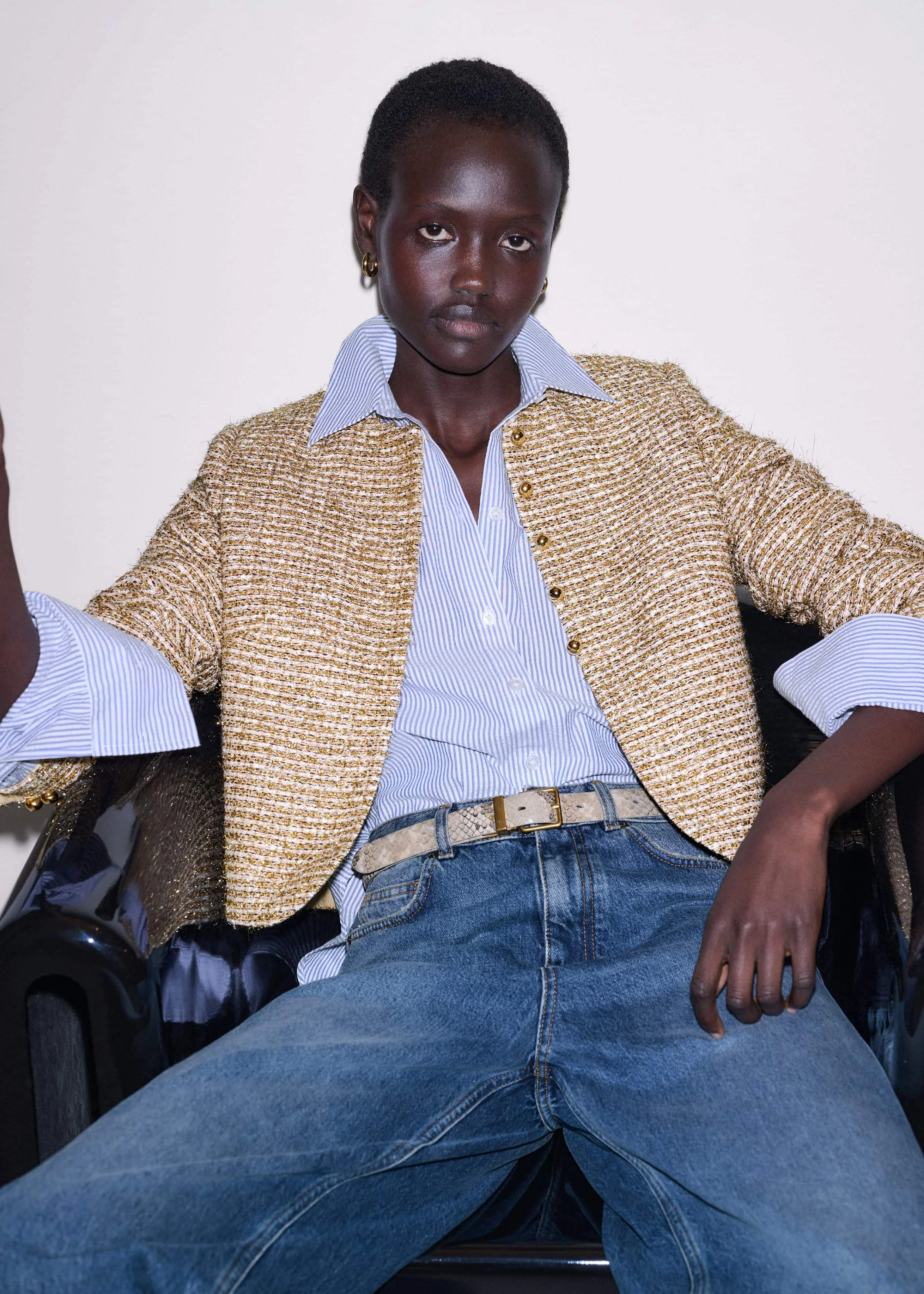 Metallic Evening Jacket - 1