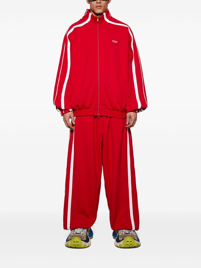 VETEMENTS embroidered-logo jacket outlook