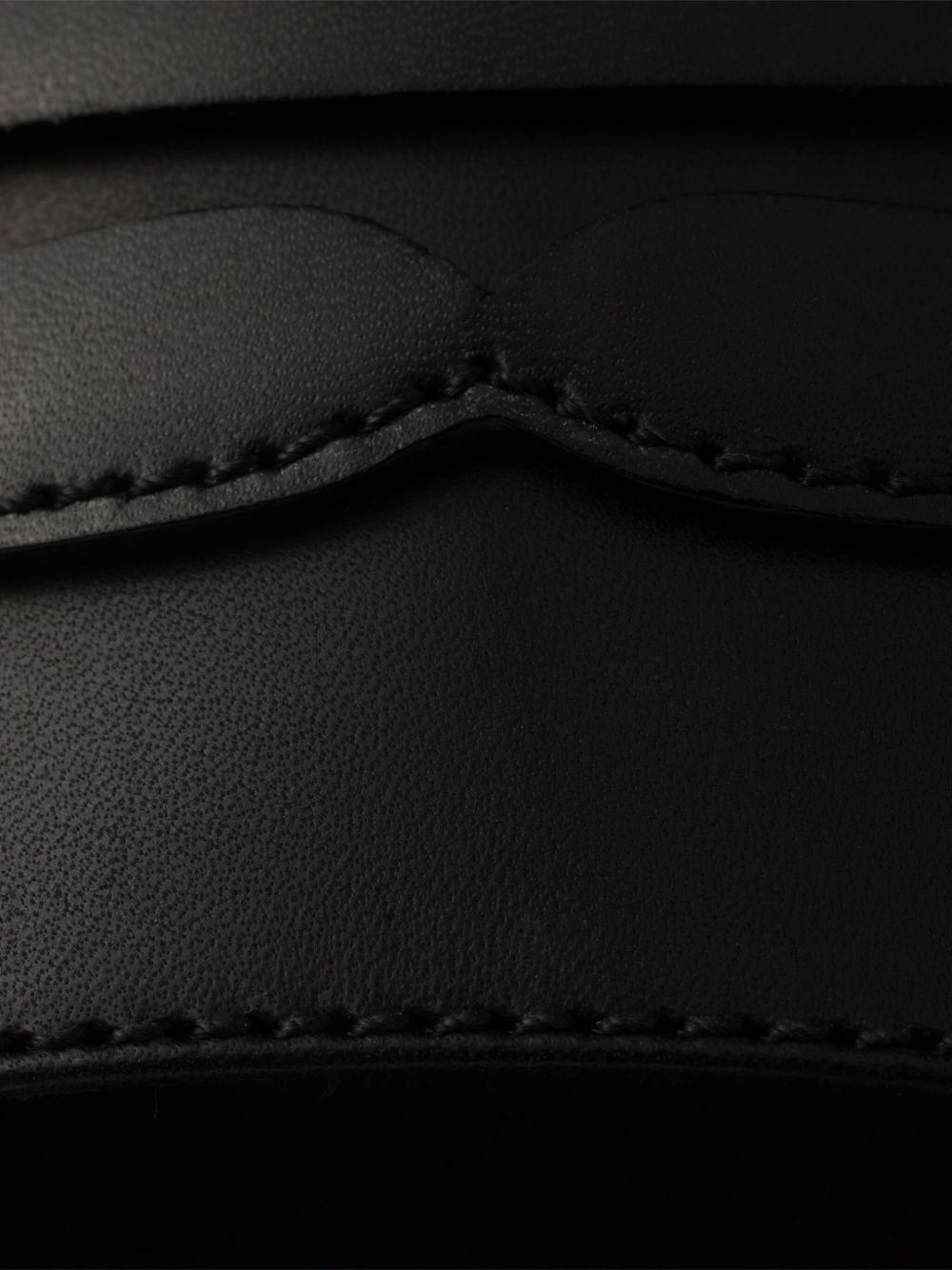 logo-stamp leather sandals - 5