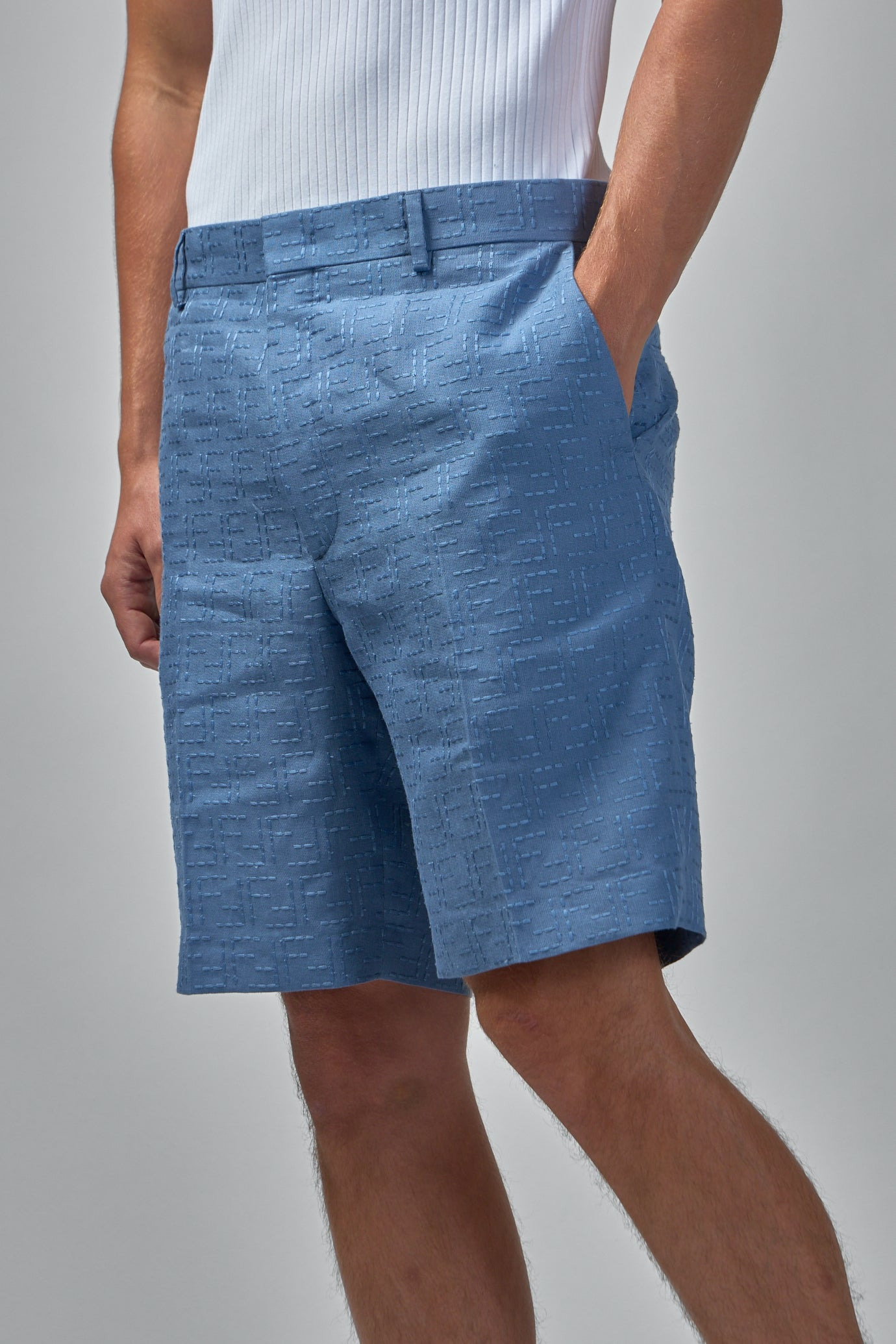 Jacquard FF Bermuda Shorts - 5