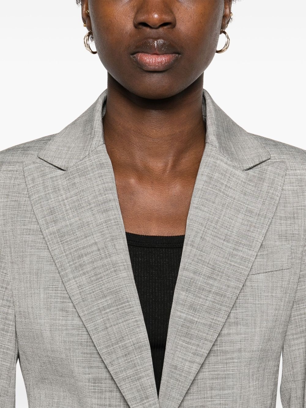 twill blazer - 5
