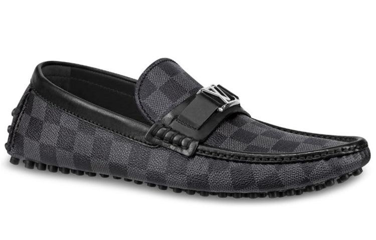 LOUIS VUITTON Hockenheim Moccasin Shoes 'Grey' 1A4OIF - 2