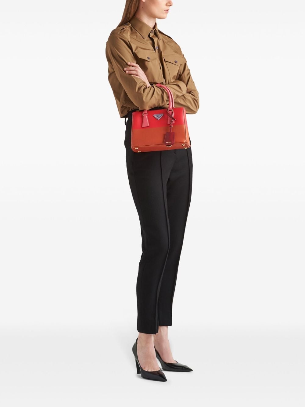 small Galleria Saffiano leather handbag - 2