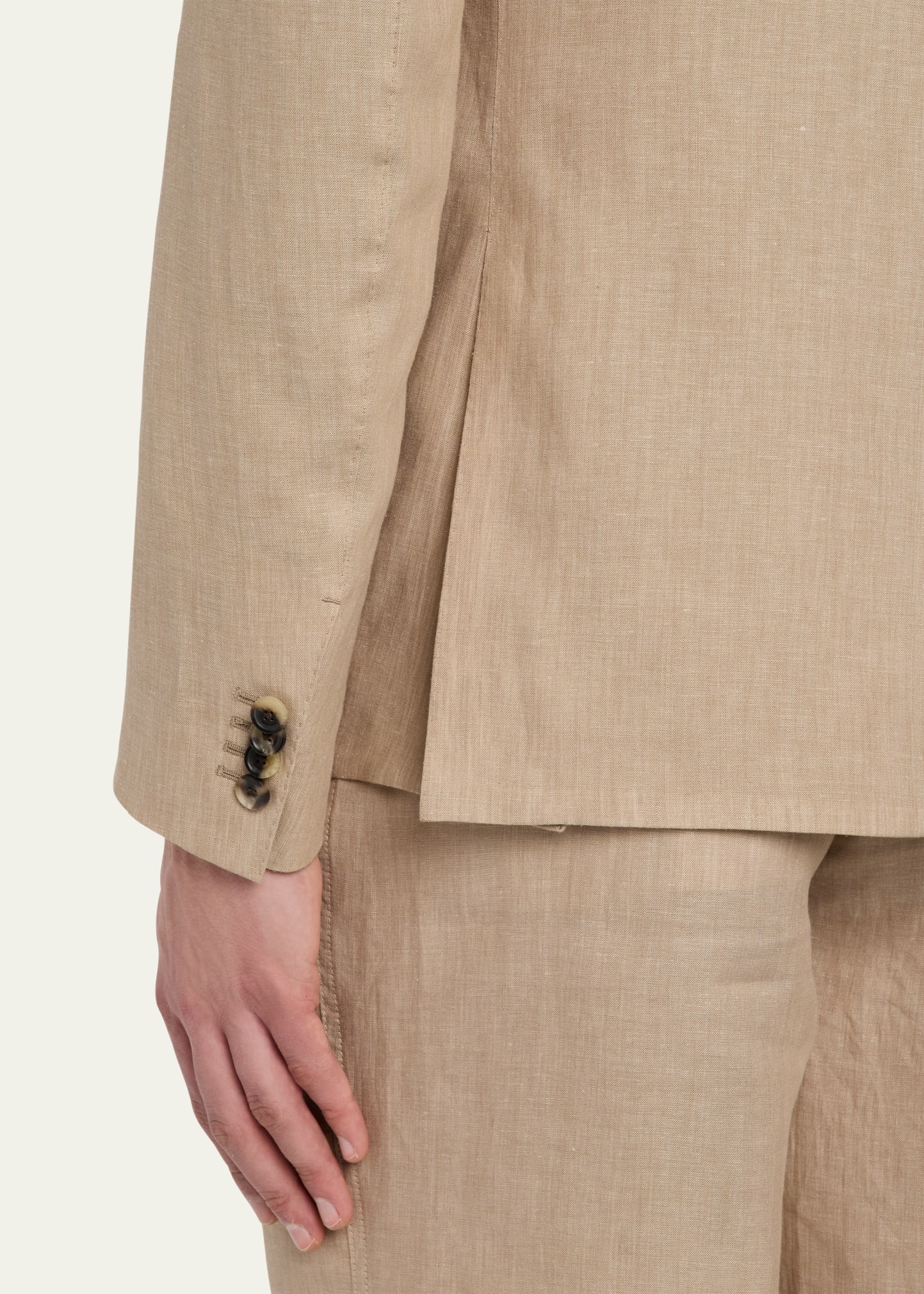 Men's Torino Linen Single-Breasted Sport Coat - 8
