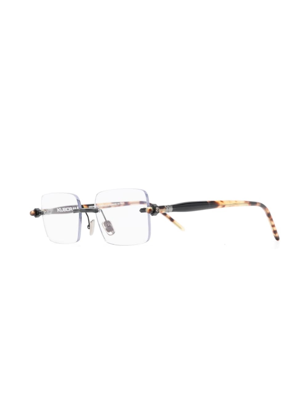 square frame glasses - 2