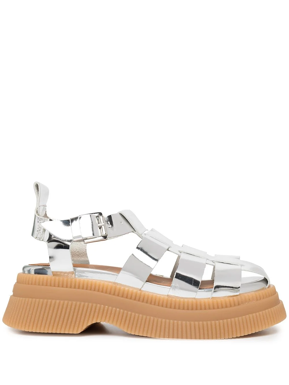 Creeper 55mm cage strap sandals - 1