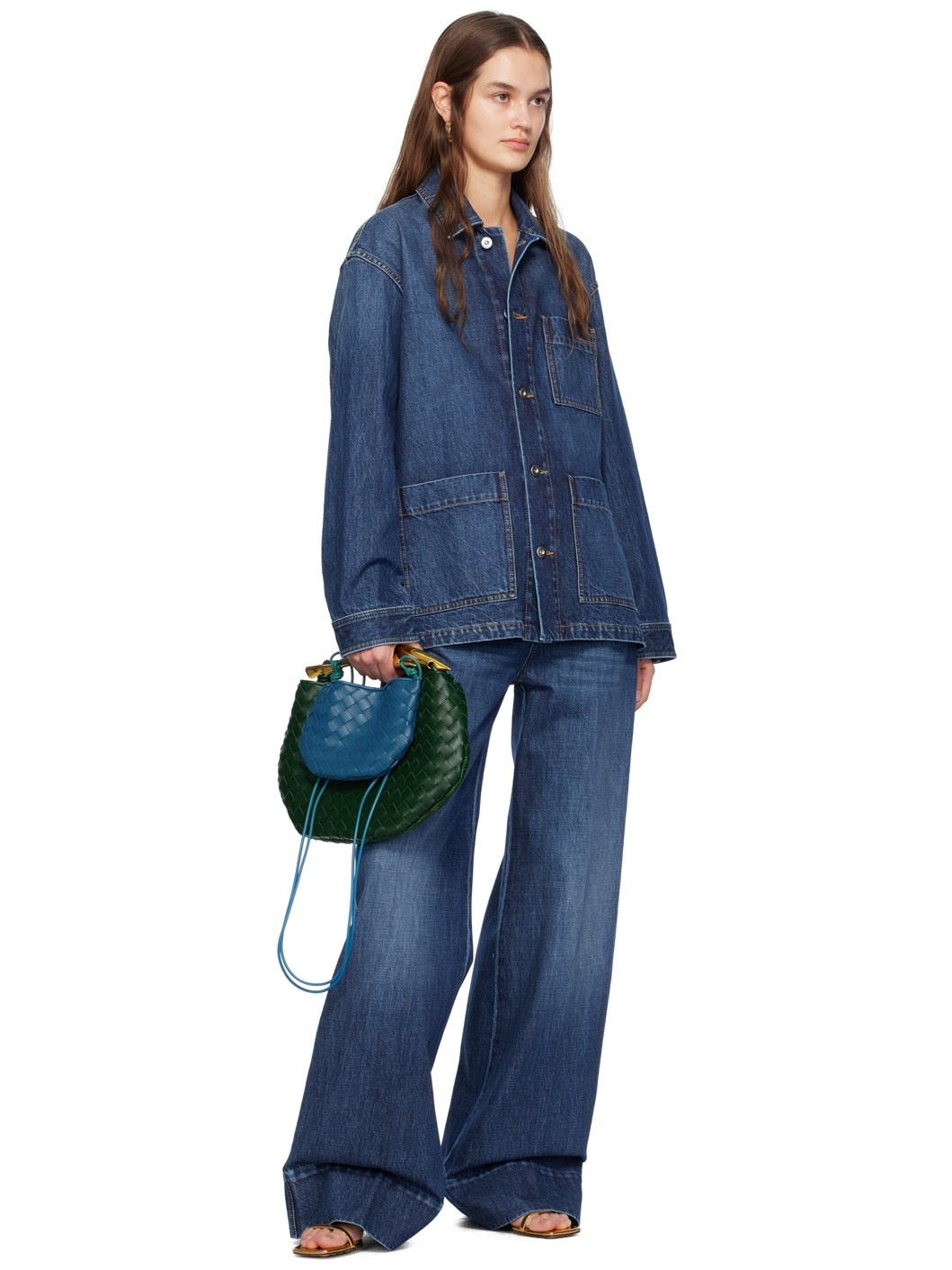 Blue Mini Sardine Bag - 4