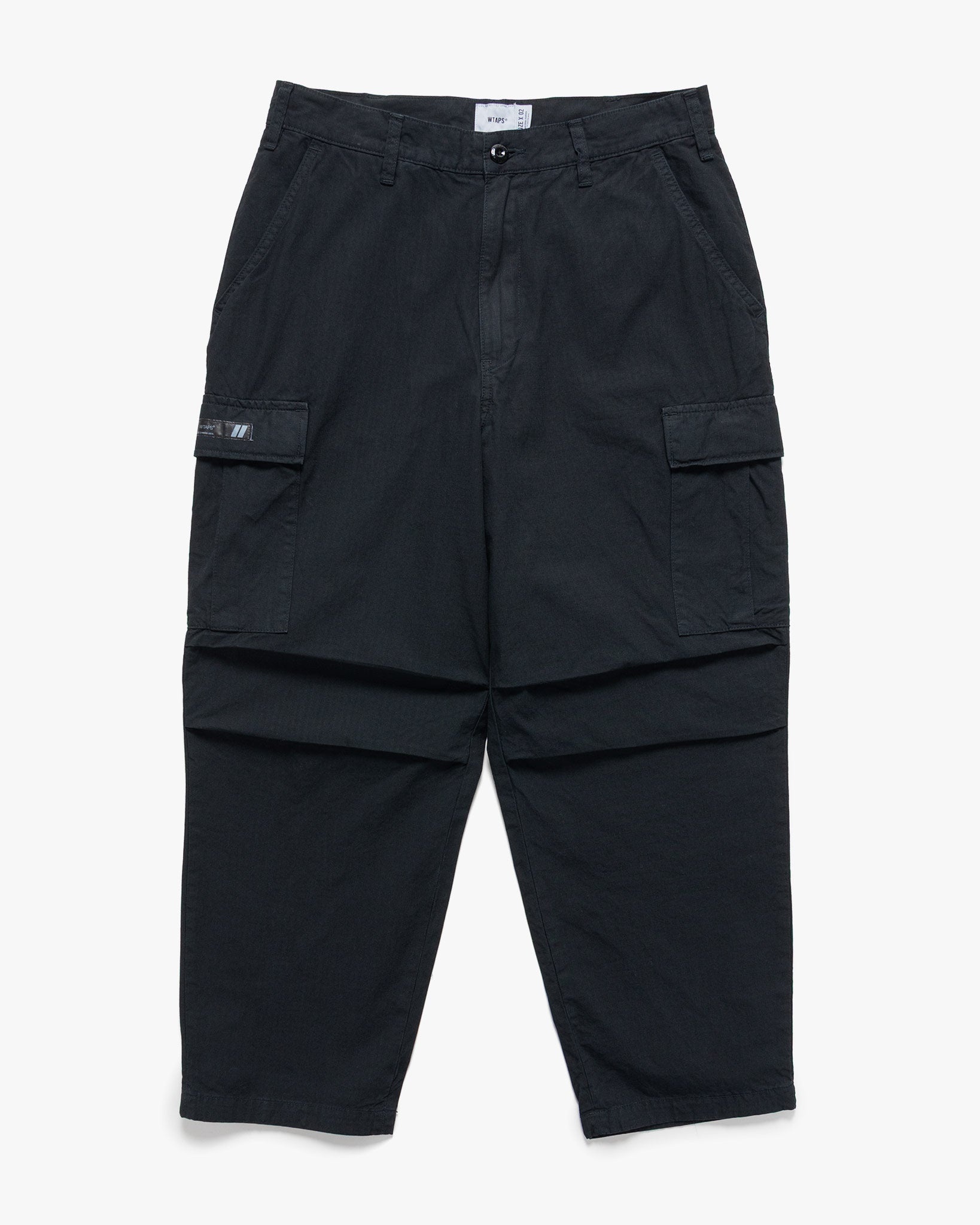 パンツ WTAPS MILT9602 /TROUSERS COTTON. RIPSTOP WTAPS MILT9602 / Trousers / Cotton. Ripstop Black | REVERSIBLE