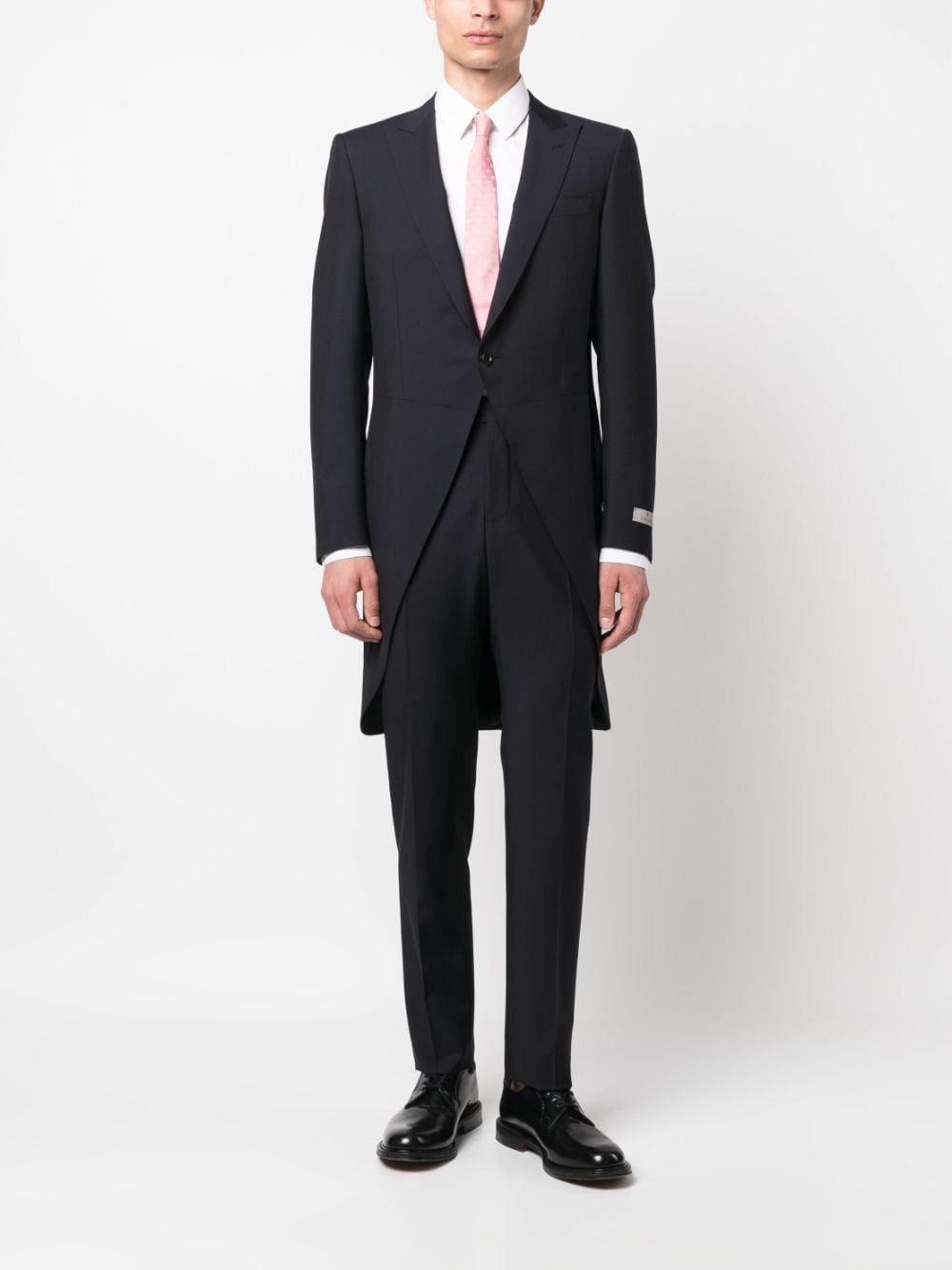 single-breasted wool-mohair suit - 2