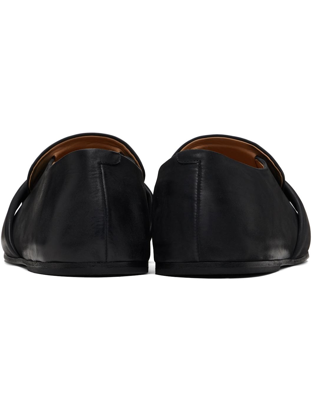 Black Steccoblocco Loafers - 2