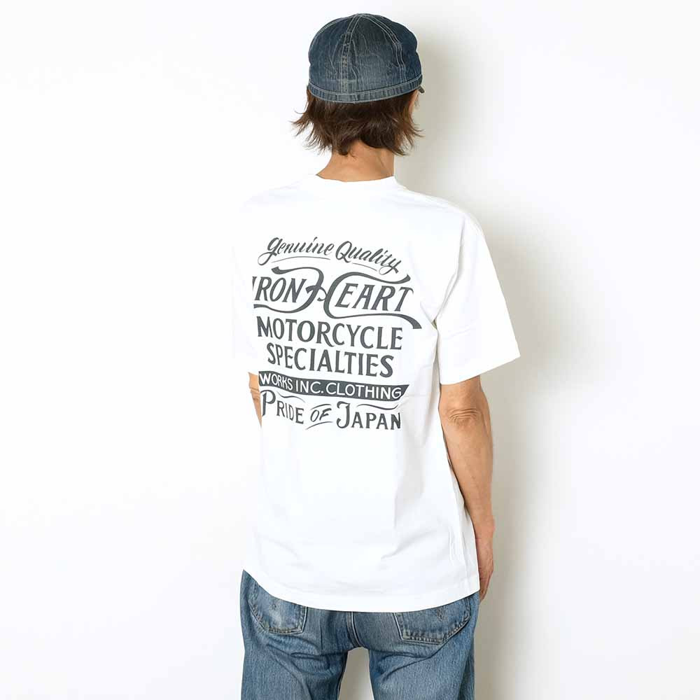 7.5oz HEAVY BODY PRINT T-SHIRT - MOTORCYCLE SPECIALTIES - IHT-2505 - 11