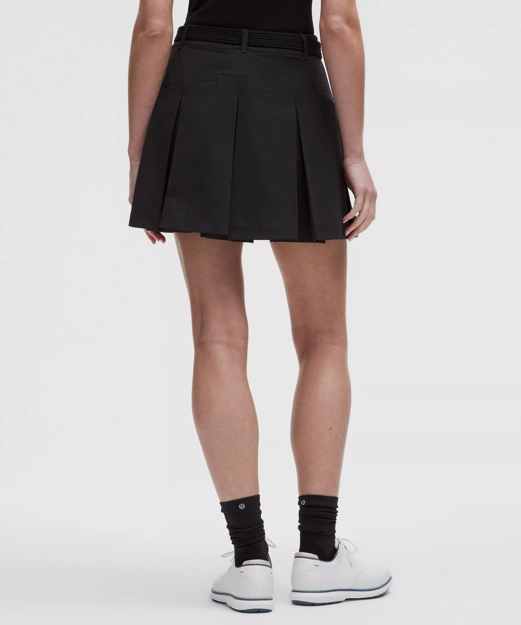 Box-Pleat High-Rise Golf Skirt - 3
