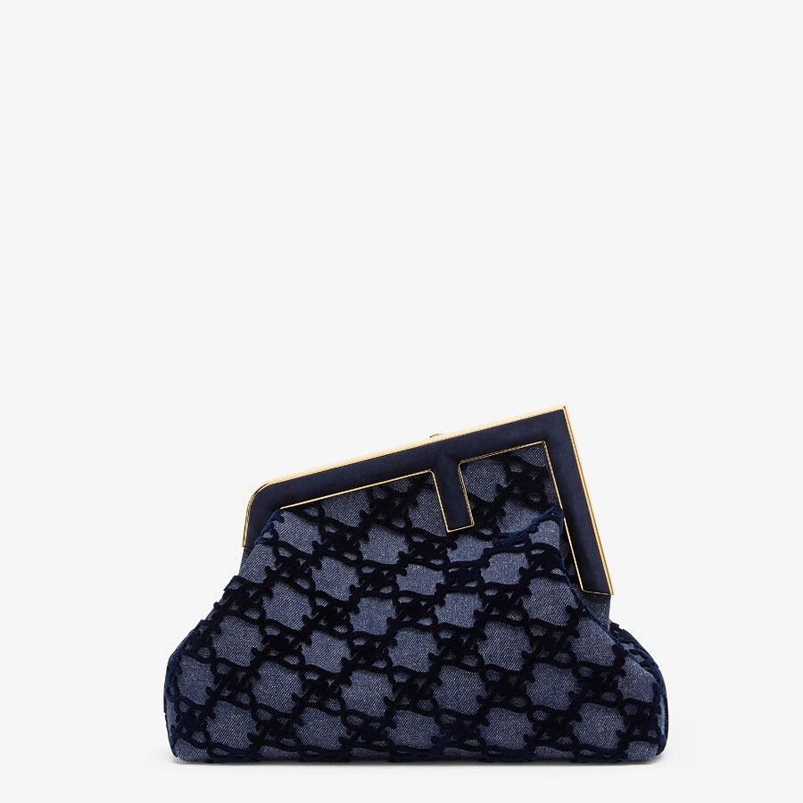 Blue denim bag - 1