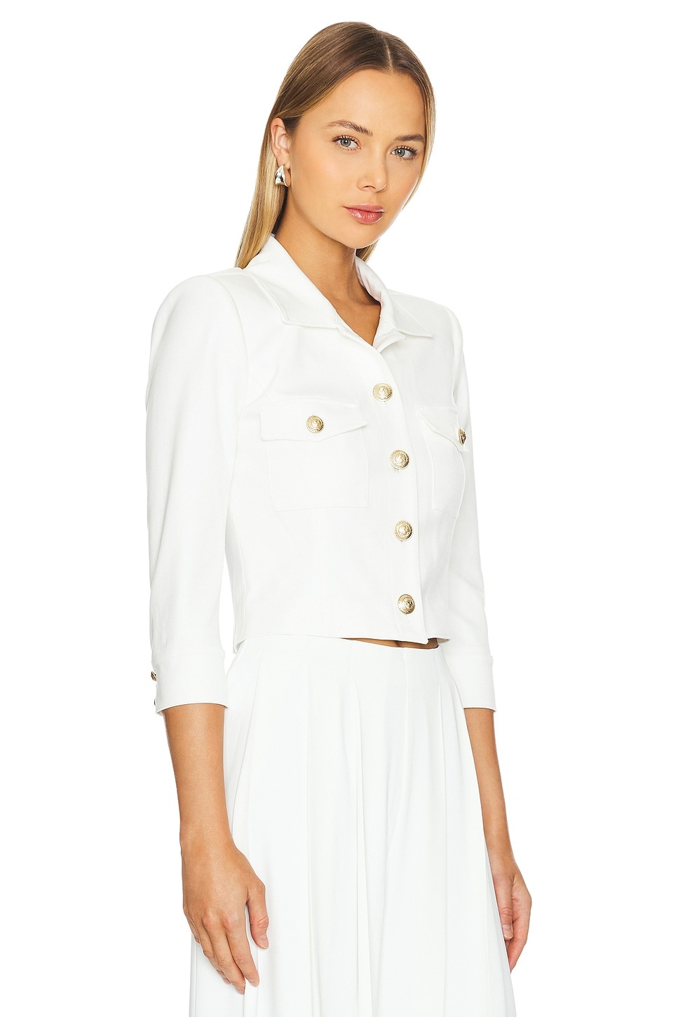 Kumi Cropped Fitted Jacket - 2