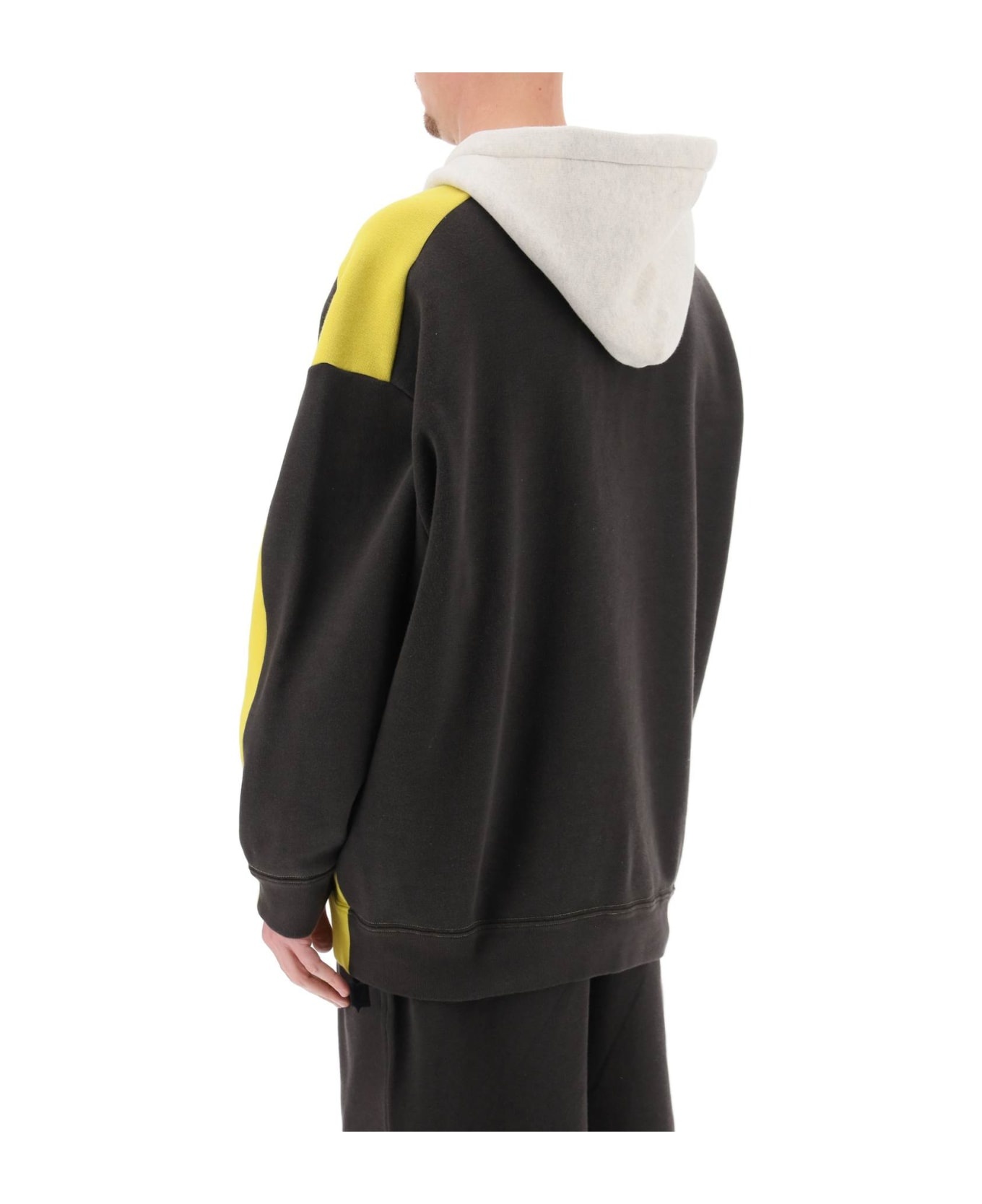 'wasil' Yellow Cotton Blend Sweatshirt - 3