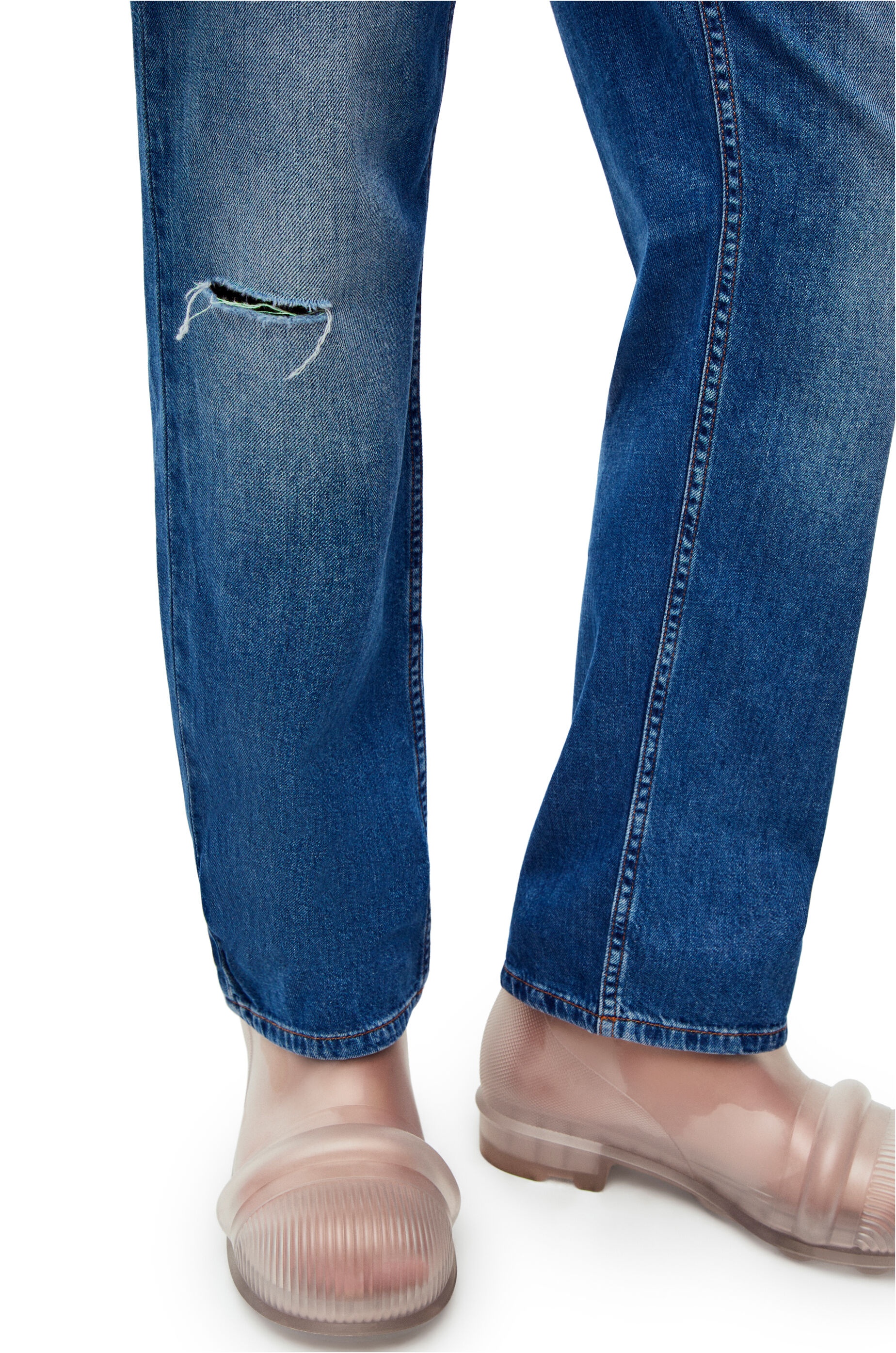 Jeans in washed denim - 5