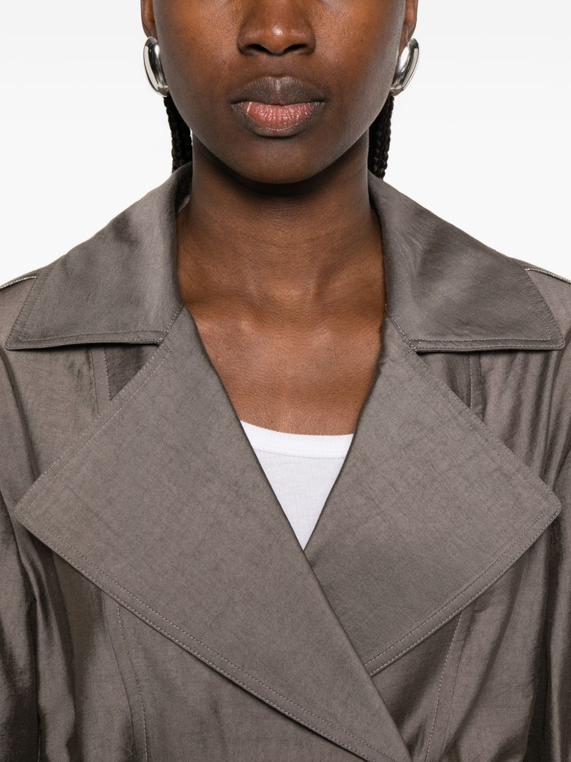 belted double-breasted jacket 5