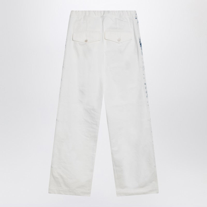 Dries Van Noten Light Blue Jeans With Drawstring Men - 2