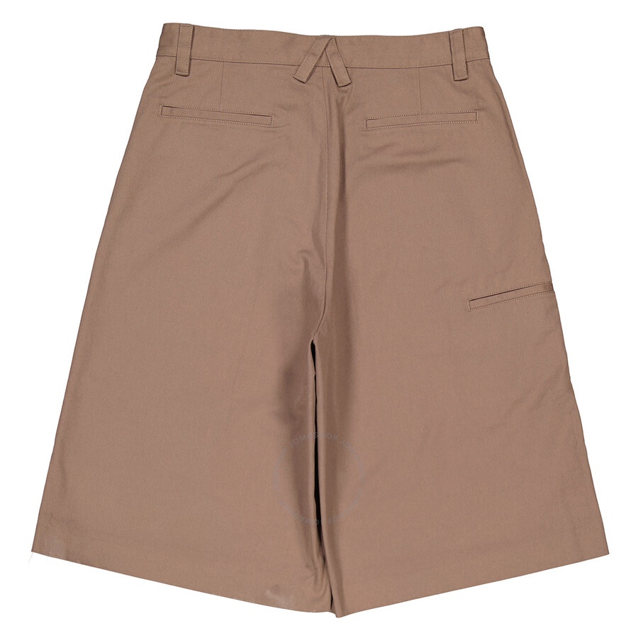 Ambush Men's Kaki Cotton Knee-Length Shorts - 2