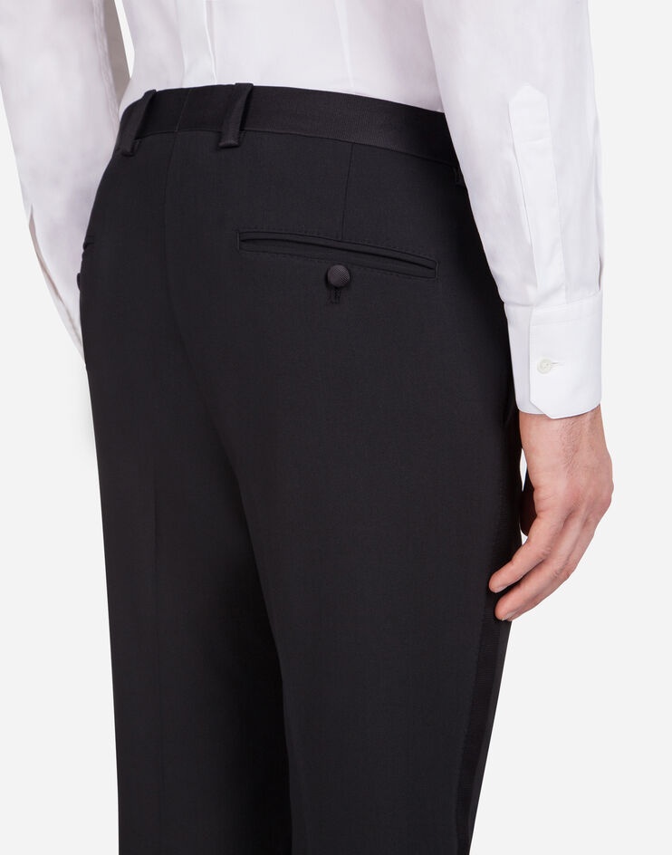 Stretch tuxedo pants - 5