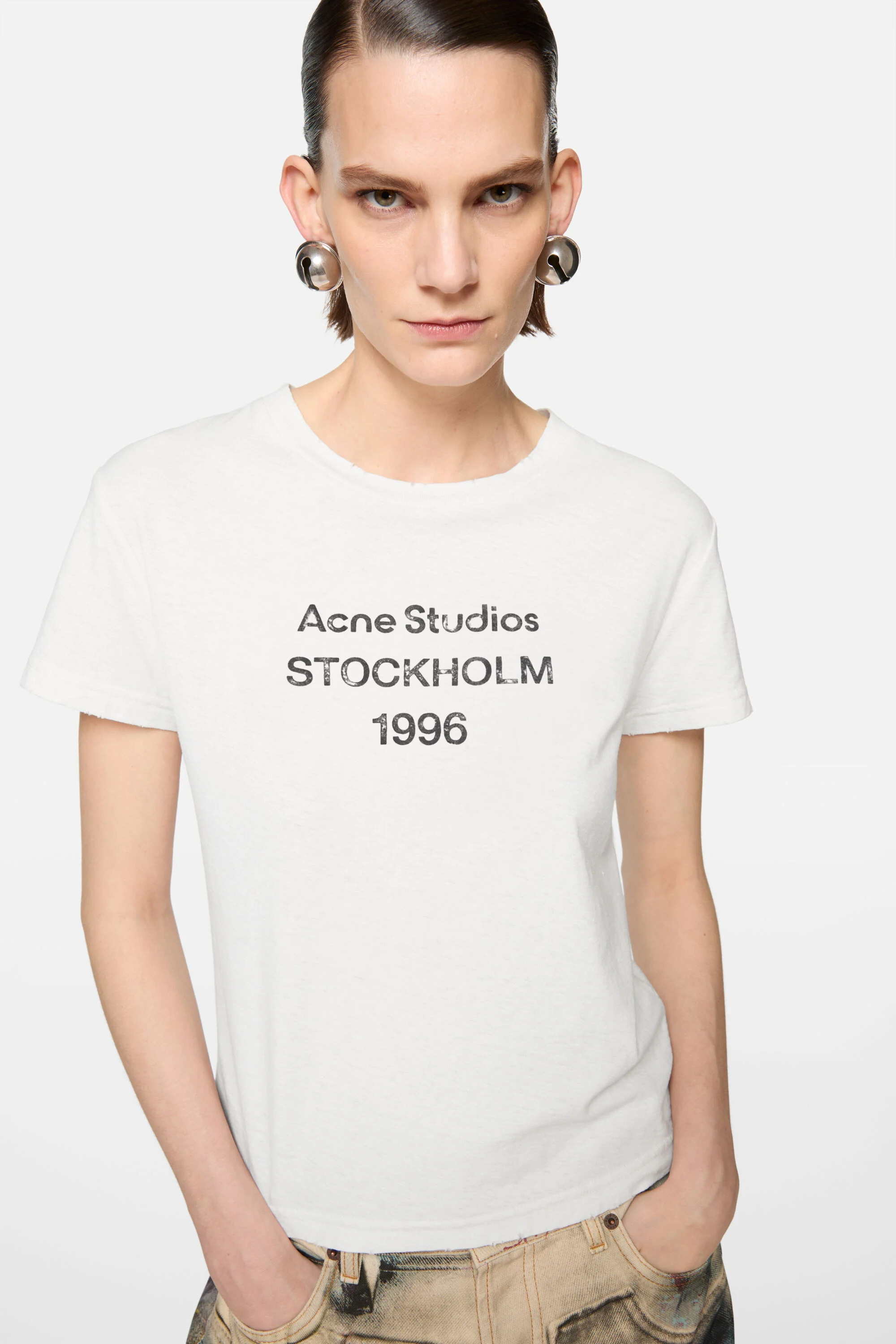 Logo T-shirt - Off white - 4