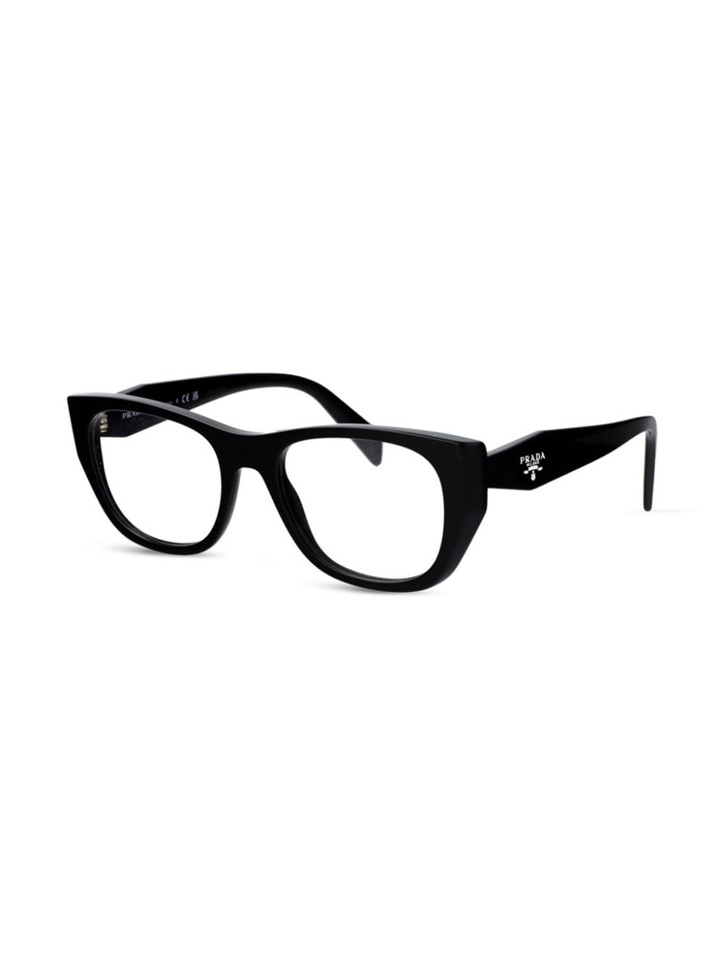 Prada printed acetate glasses outlook
