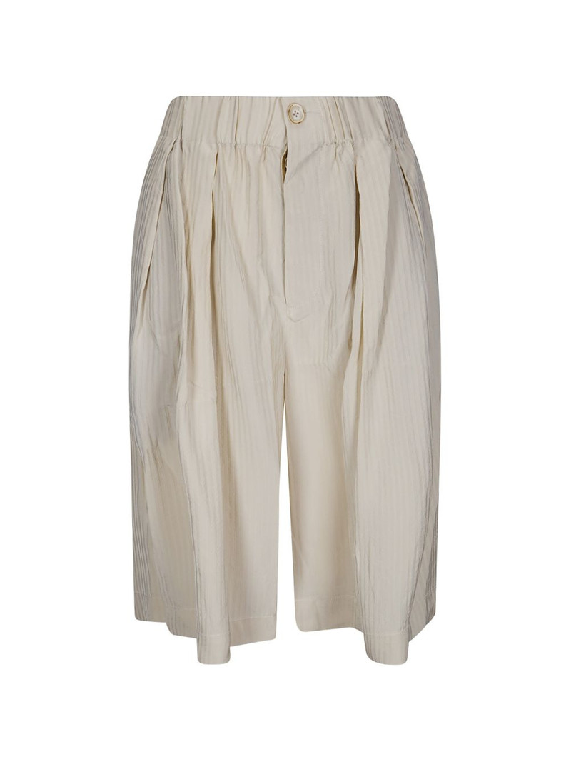 Poela chevron-pattern trousers 1