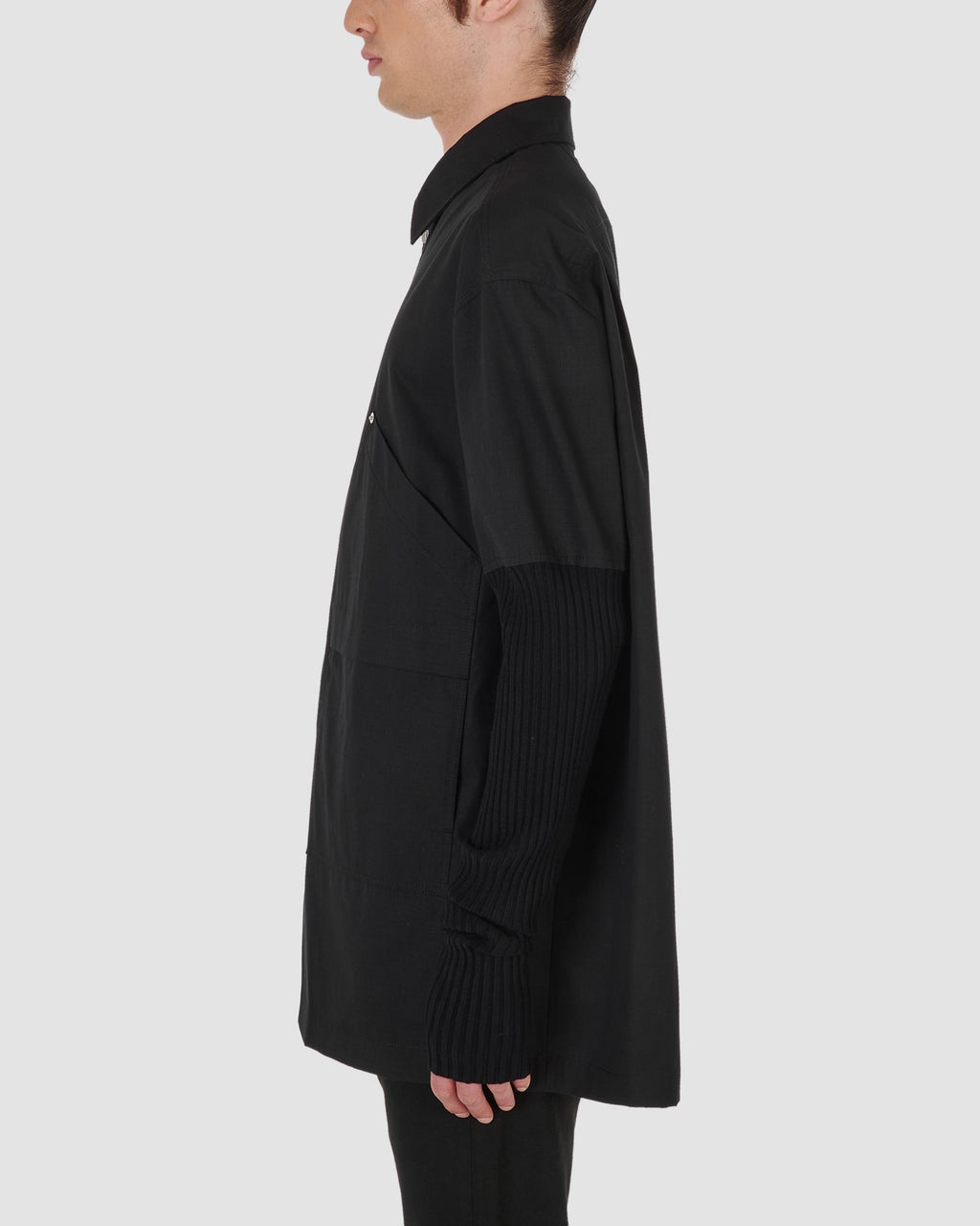 KNITTED SLEEVE JACKET - 4