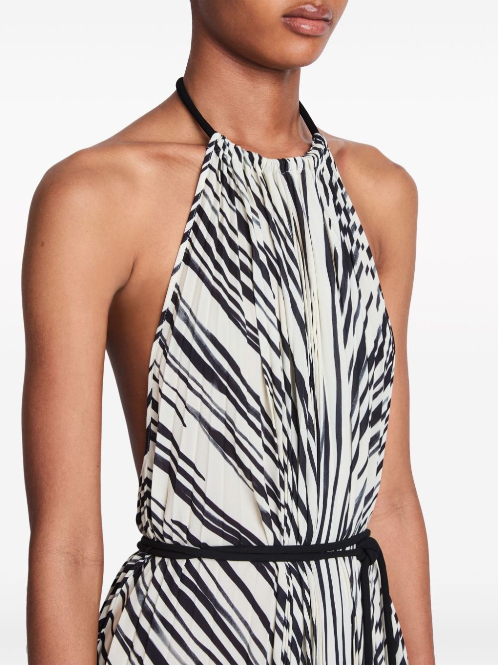 Frida halterneck midi dress - 5