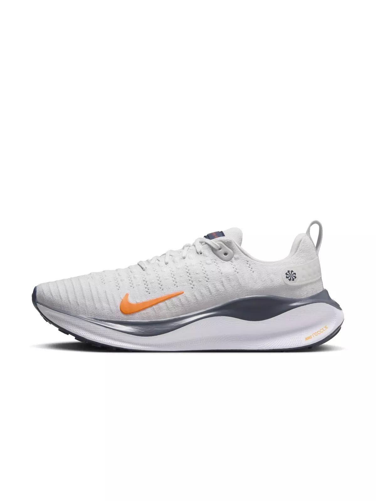 InfinityRN 4 "Platinum Tint/Thunder Blue/Summit White/Total Orange" Men's Running Shoe - 2