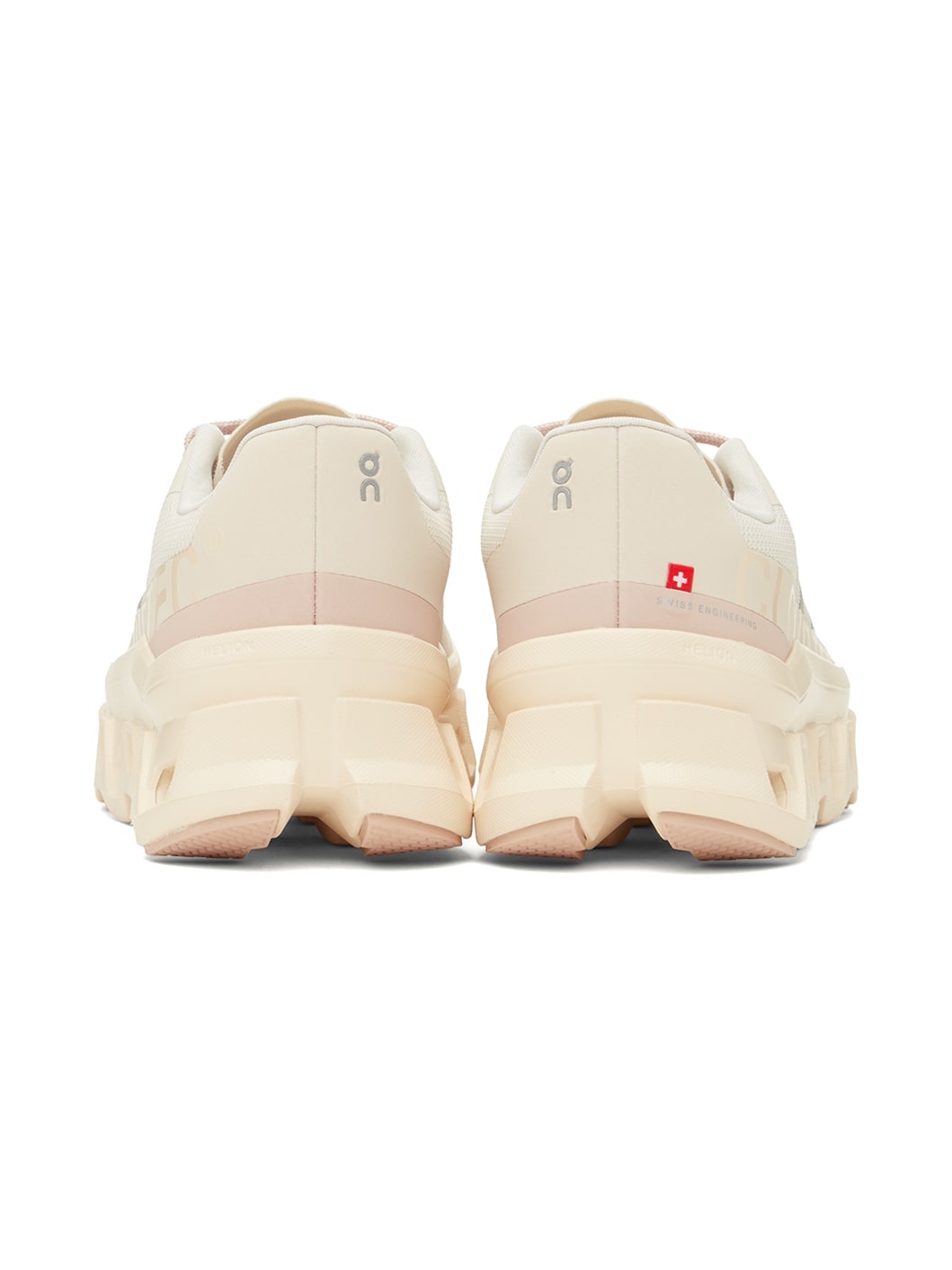 Gray & Pink Cloudmonster Sneakers - 2