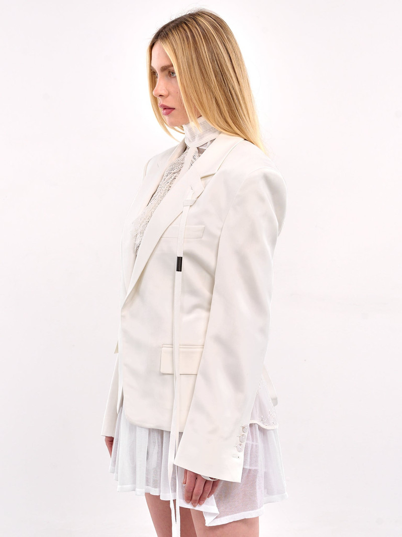 Mixed-Material Blazer 2
