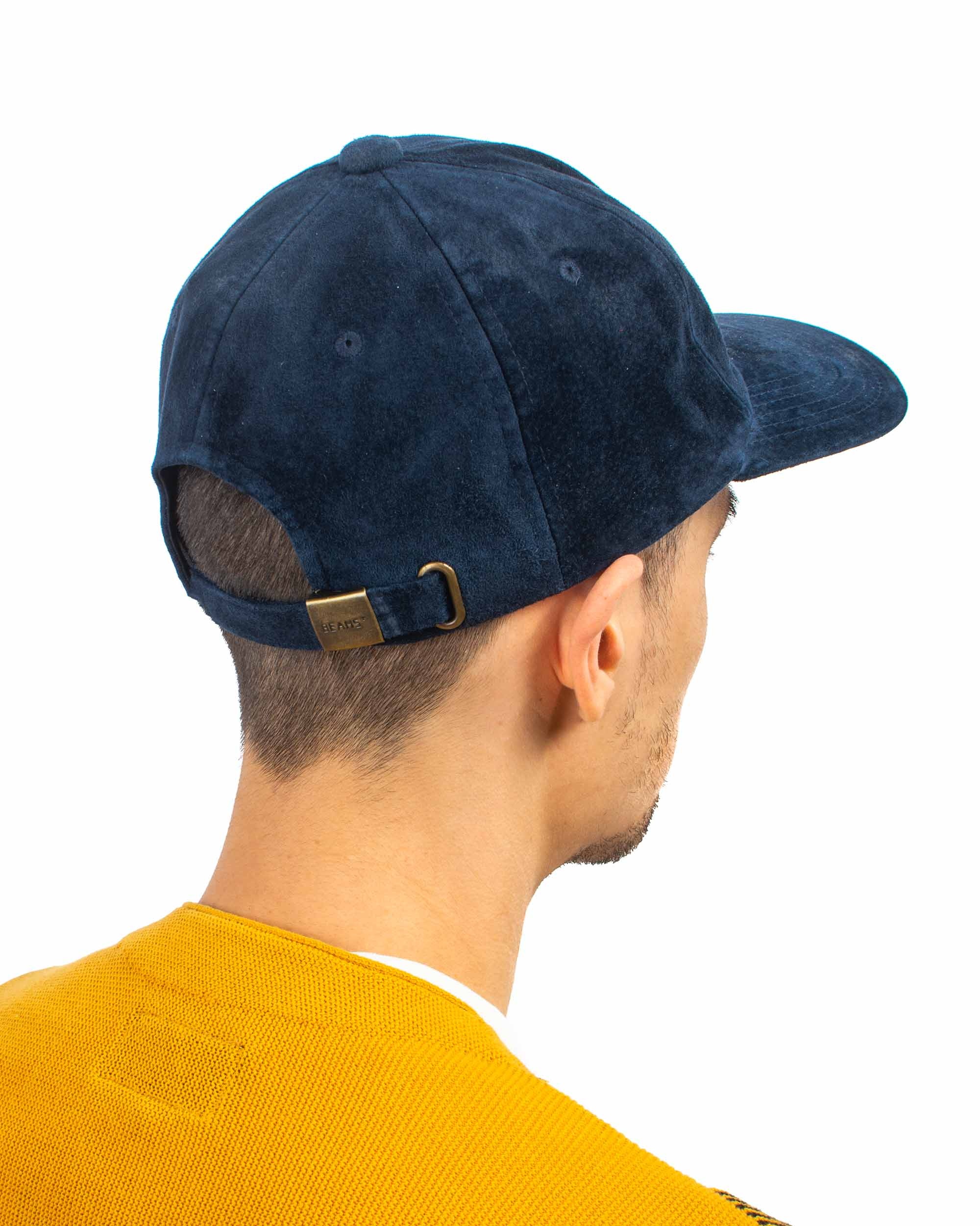 6Panel Suede Navy - 3