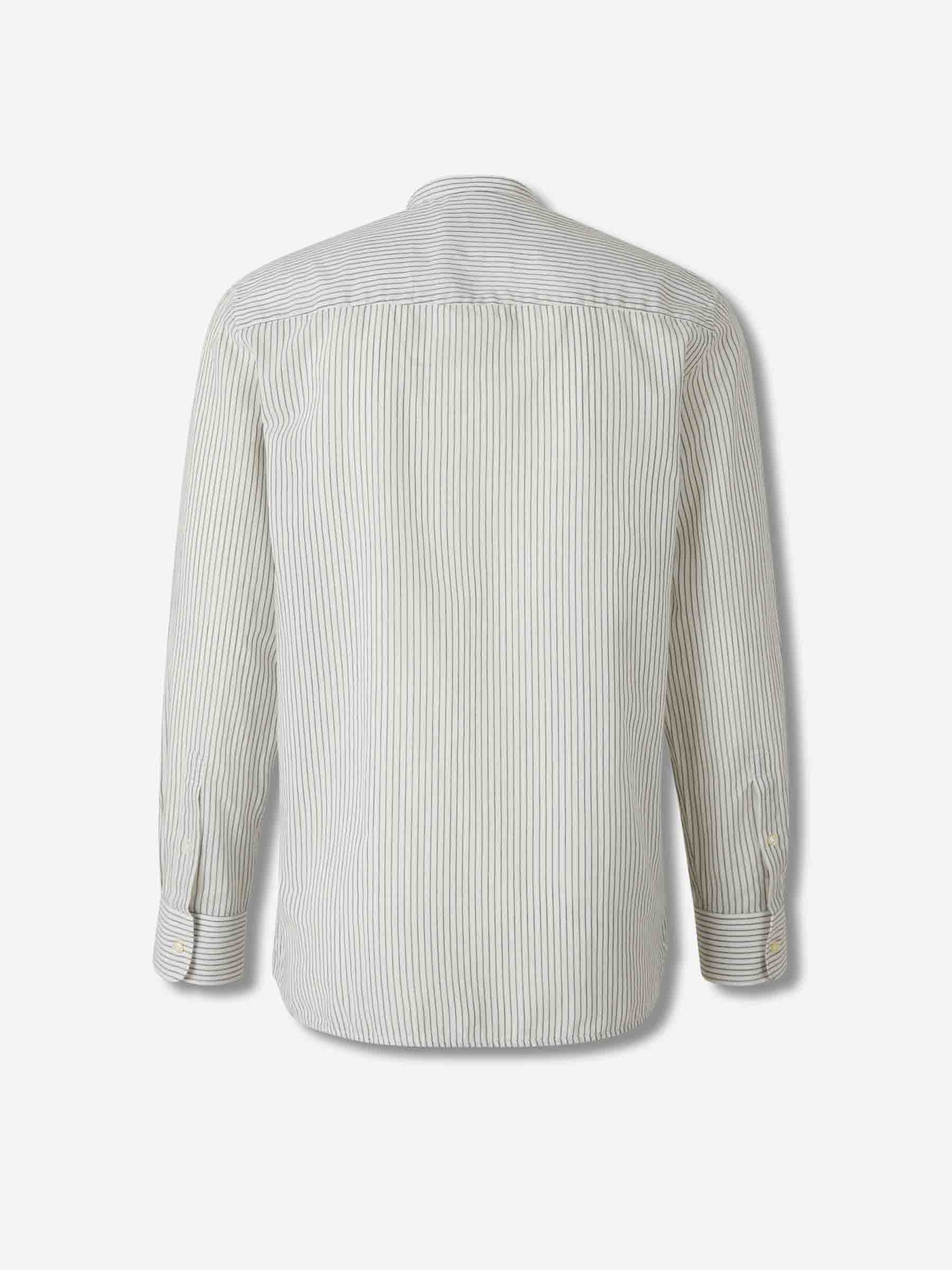 STRIPED COTTON SHIRT - 2