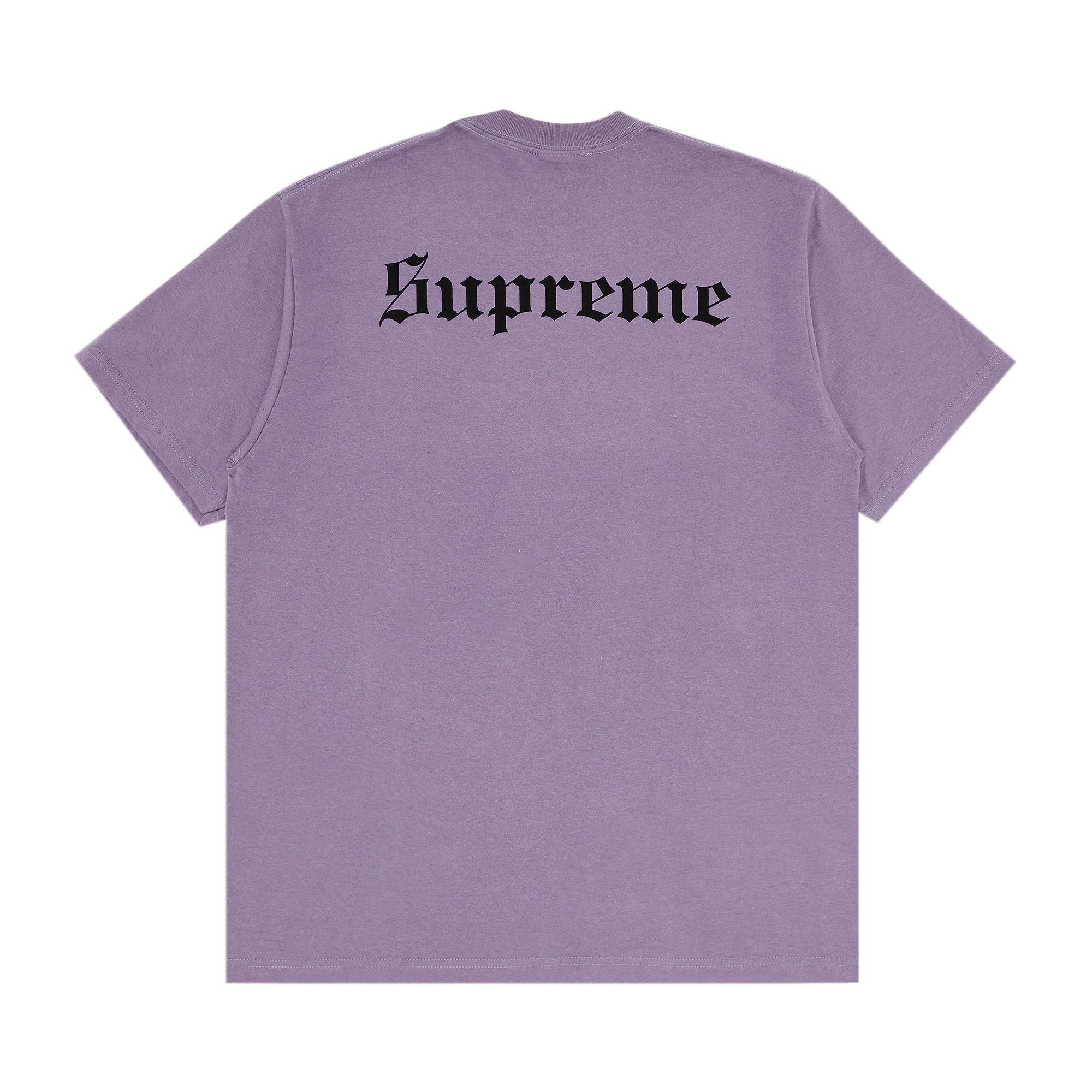 Supreme Snow White Tee 'Dusty Purple' - 2