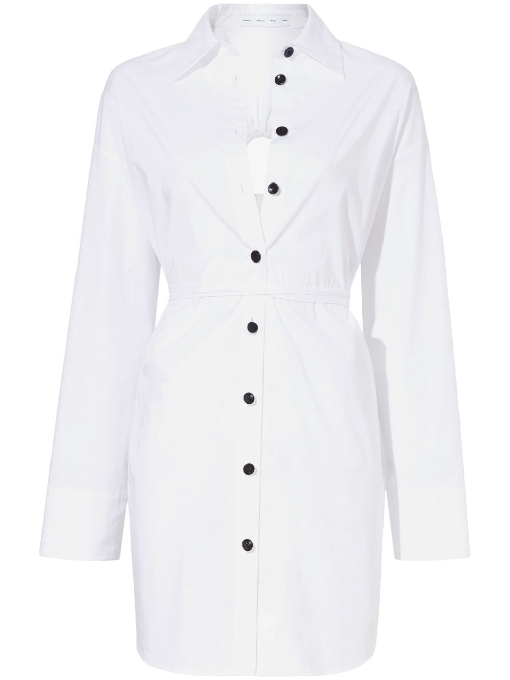 Soft Poplin Button Down Dress - 1